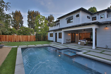 Pool - cottage pool idea in Los Angeles