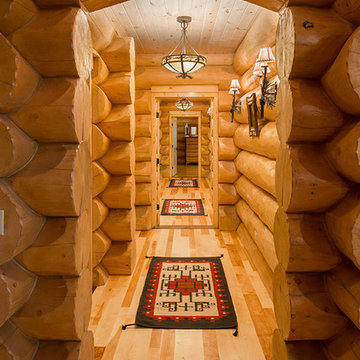 Big Moose, New York Log Home