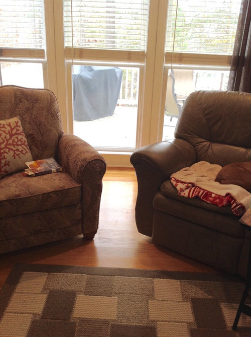 End table for tight space