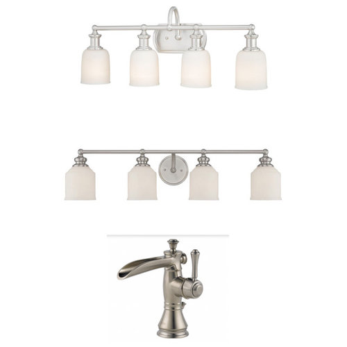 Which light fixture with this faucet?