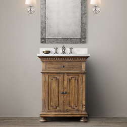 Customize Solid Wood Bathroom Vanity- - Products