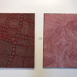 Aboriginal Art Exhibition - Tjapaltjarri Men - Paintings