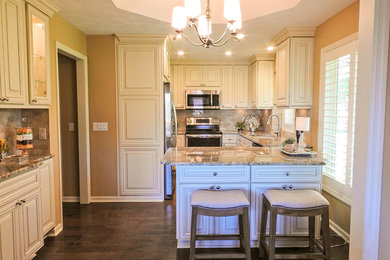 Example of a kitchen design in Omaha