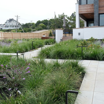 Modern Oceanfront Landscape - Cohasset
