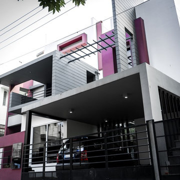 Three Storey 40×50 Residence Design