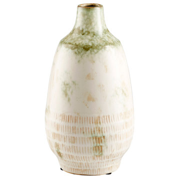 Yukon Vase, Olive Pearl Glaze