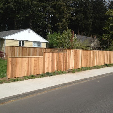 Custom Cedar Fencing Portfolio for Washington County - Forest Grove, Oregon