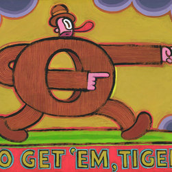 Go Get 'Em, Tiger! by Hal Mayforth - Limited Edition Humorous Giclee Prints - Products