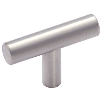 Bar Pulls 1-15/16" 49 mm Length Cabinet Knob, Stainless Steel, Single