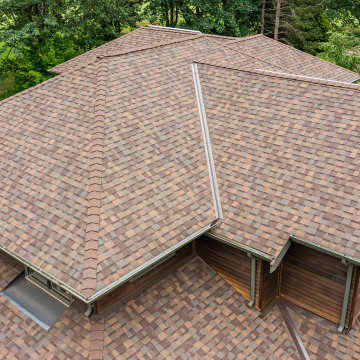 Teak Composite Roof in Bainbridge Island, WA