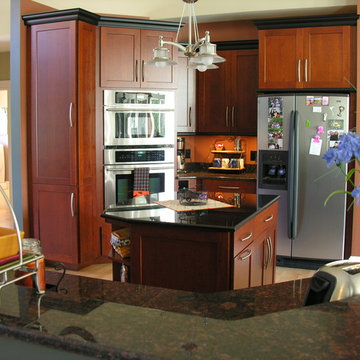 Cherry Wood Kitchen