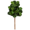3.5' Fiddle Leaf Artificial Tree, No Pot