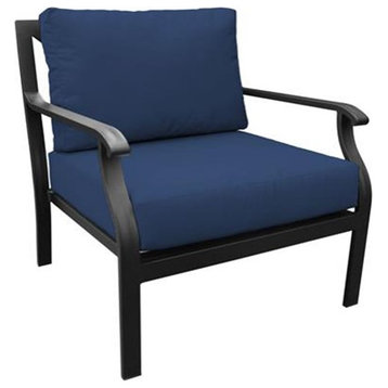 kathy ireland Madison Ave. Club Chair in Navy
