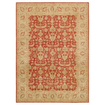 Pasargad Ferehan Collection Hand-Knotted Lamb's Wool Area Rug- 8'10" X 11'11"