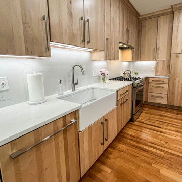 Contemporary Kitchen with Scandinavian Design Style