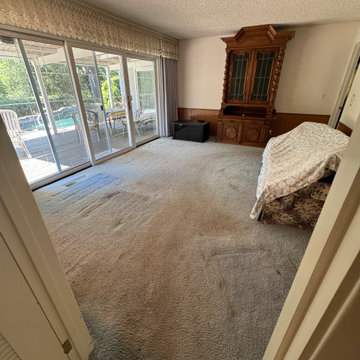Home Remodel/ One Bath/paint/popcorn removal/LED Can lights/baseboards/Flooring