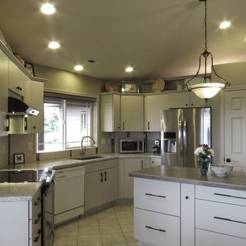 Kitchen Remodel and Redesigned Living