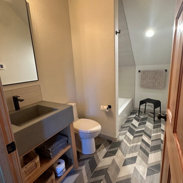 Small Modern Bathroom Remodel