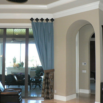 Contemporary Drapery Panels