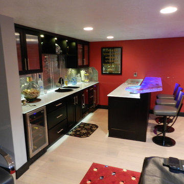 Contemporary Wet Bar