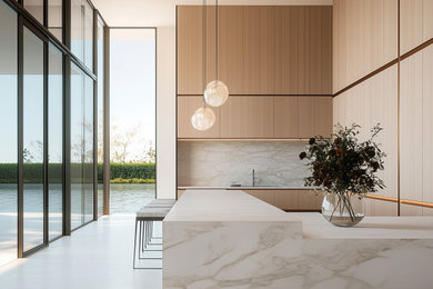 Kitchen - contemporary kitchen idea in Los Angeles