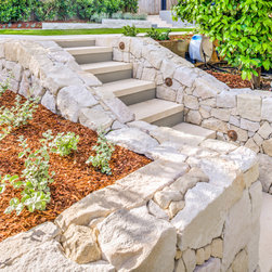 Foster Irregular Sandstone Cladding - Warrawee Project - Wall Cladding & Stone Veneer