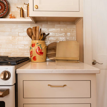 French Country Kitchen Remodel — Plaster Hood, Oak Island & Farmhouse Sink