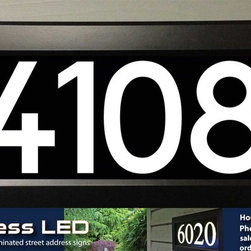 Address LED - illuminated house numbers - House Numbers