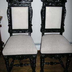 Antique Unusual Gothic Chairs - Armchairs And Accent Chairs