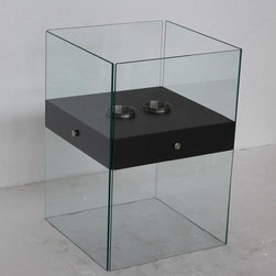 "Madison" Free Standing Ventless Ethanol Fireplace - Indoor Fireplaces
