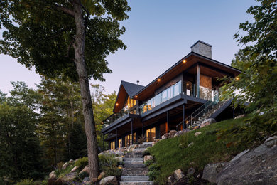 Mountain style exterior home photo in Toronto