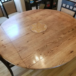 Round to Square Table - Dining Tables