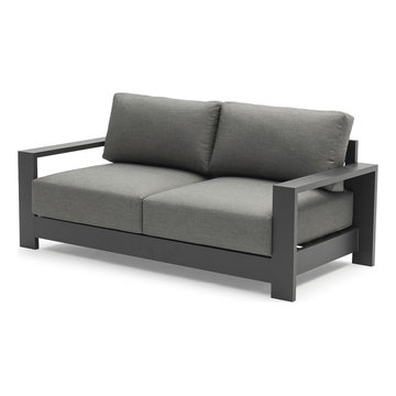 Outdoor & Patio Seating Furniture - Sky Sofa 2 Seater - Grey