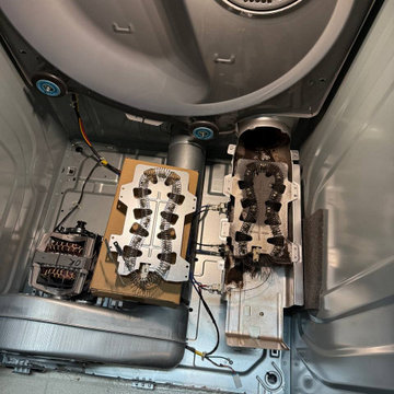 Dryer heating element replacement