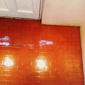 Small Quarry Tiled Area Restored in Eastbourne