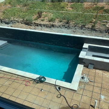 New Pool Construction in Encino, CA