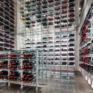 All Glass Wine Cellars by Papro Consulting