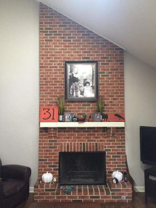 Stone Fireplaces Before After