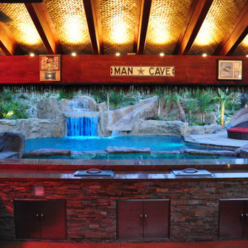 Grotto Party Pool