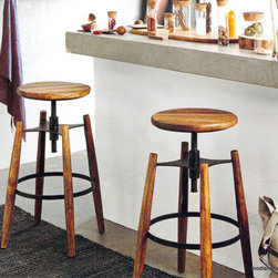 Roost Gunnison Swivel Stool - SKU: F395 - Game Room And Bar Furniture
