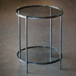 Oculus End Table by Charleston Forge - Side Tables And End Tables