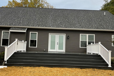 Inspiration for a modern deck remodel in Other