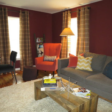 In Progress: Poughkeepsie Living Room