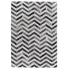 Natural Hide Cowhide White/Gray Area Rug, 11'6"x14'6"