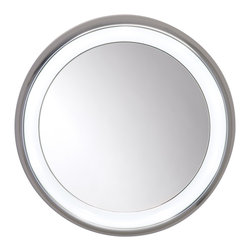 Tigris Round Mirror by Tech Lighting - Bathroom Mirrors