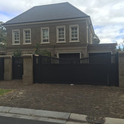 Custom made black gates - Home Fencing & Gates