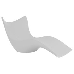 Contemporary Outdoor Chaise Lounges by Vondom
