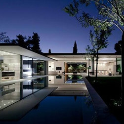 Modern Forest Villa - Windows And Doors