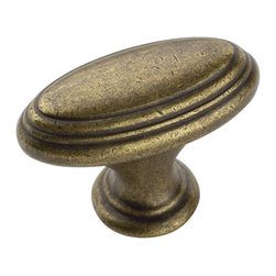 MULHOLLAND OVAL KNOB - Cabinet And Drawer Knobs