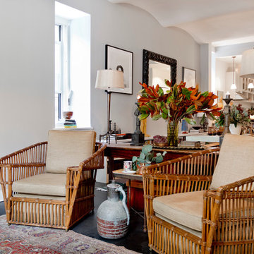 My Houzz: Art and Colorful Finds in a Manhattan Apartment